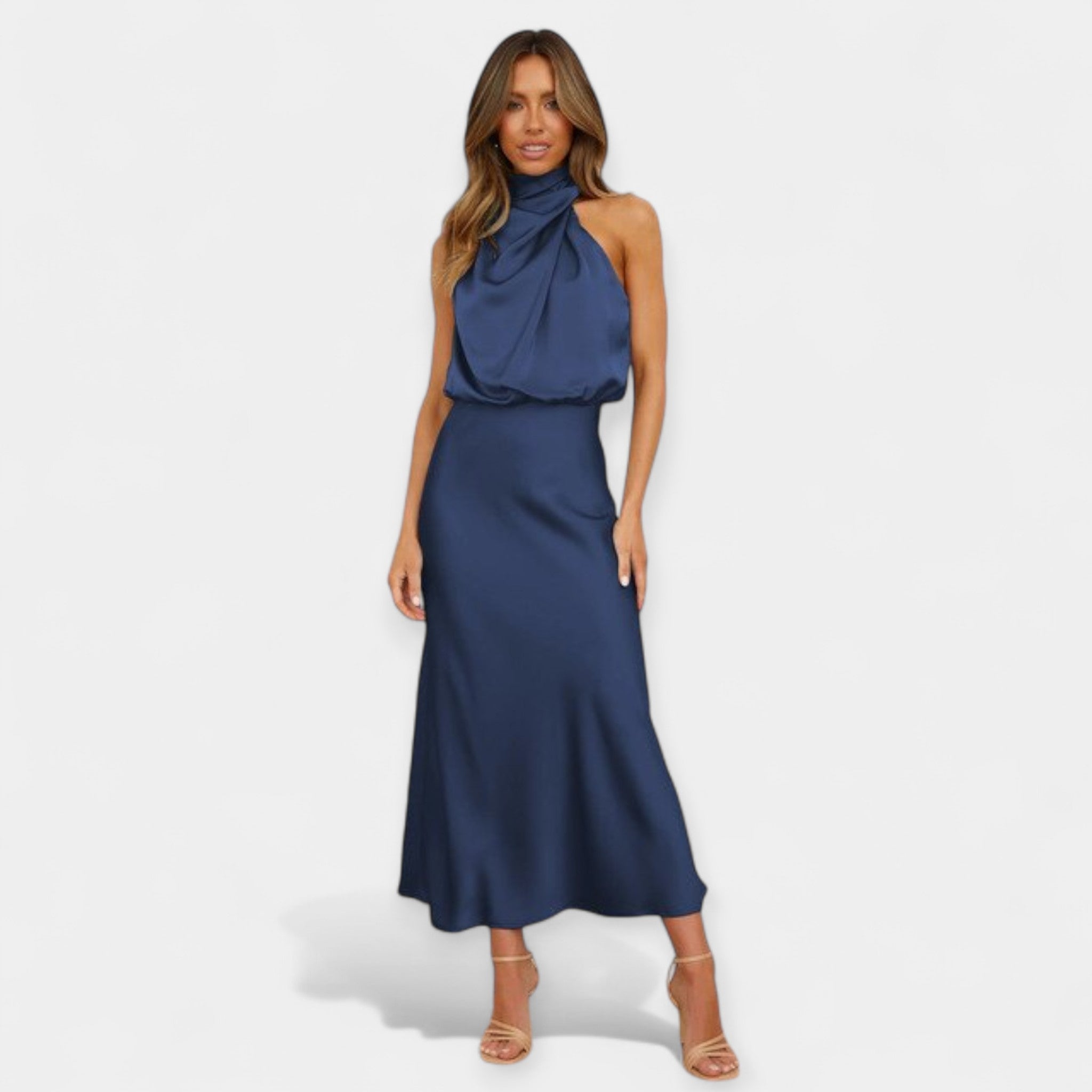 Μάξι Φόρεμα Off-Shoulder