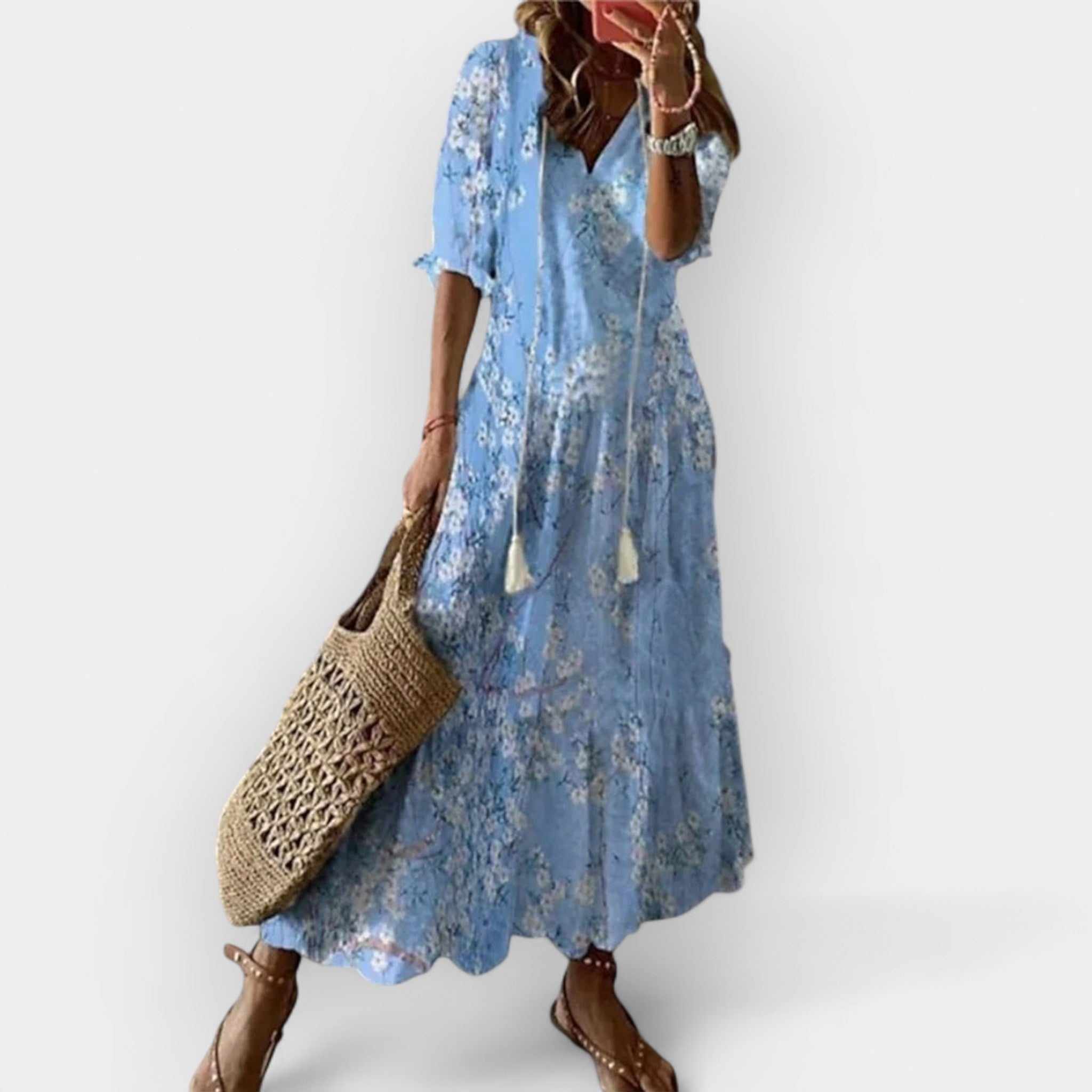 Μάξι Boho Φόρεμα