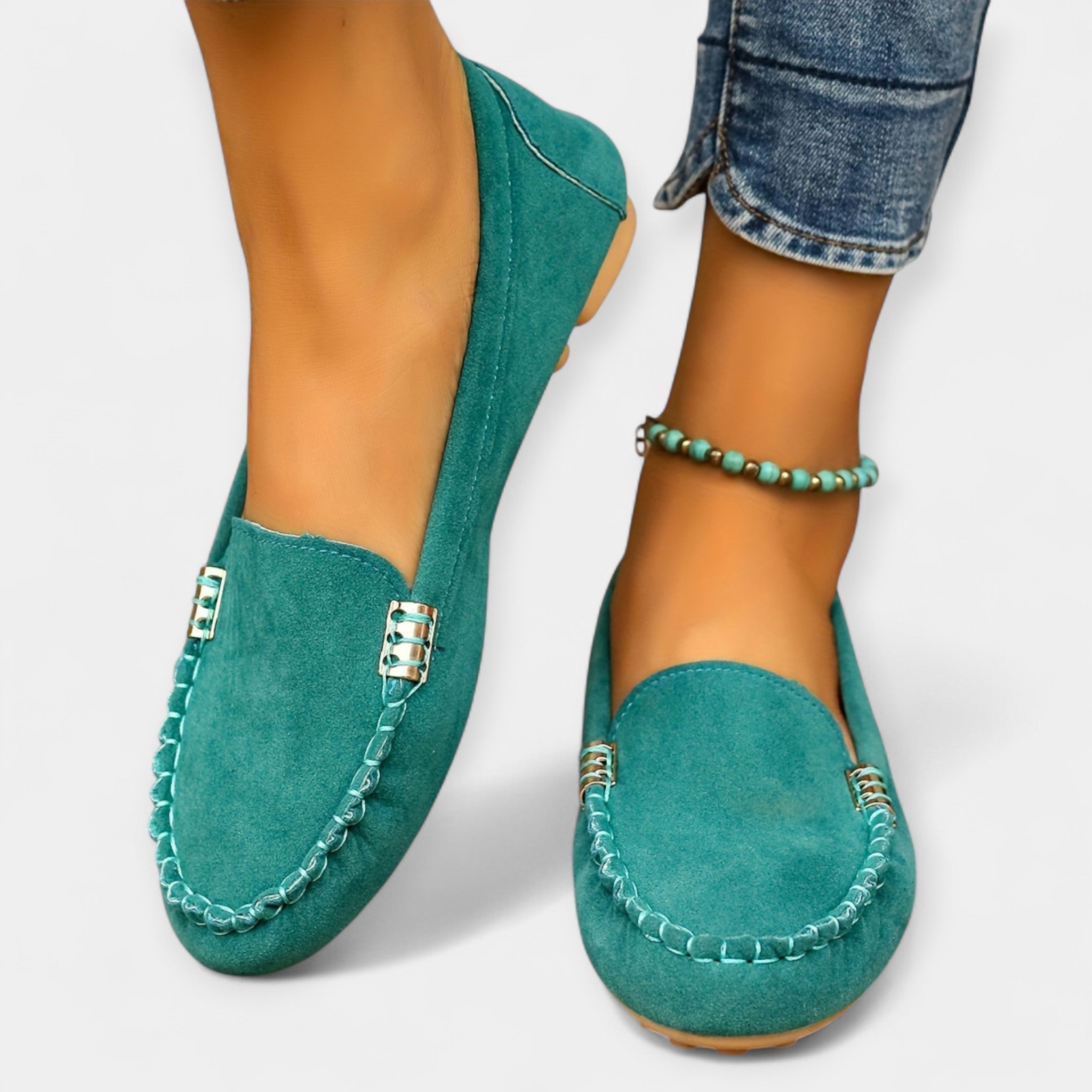Loafers με Μεταλλική Λεπτομέρεια