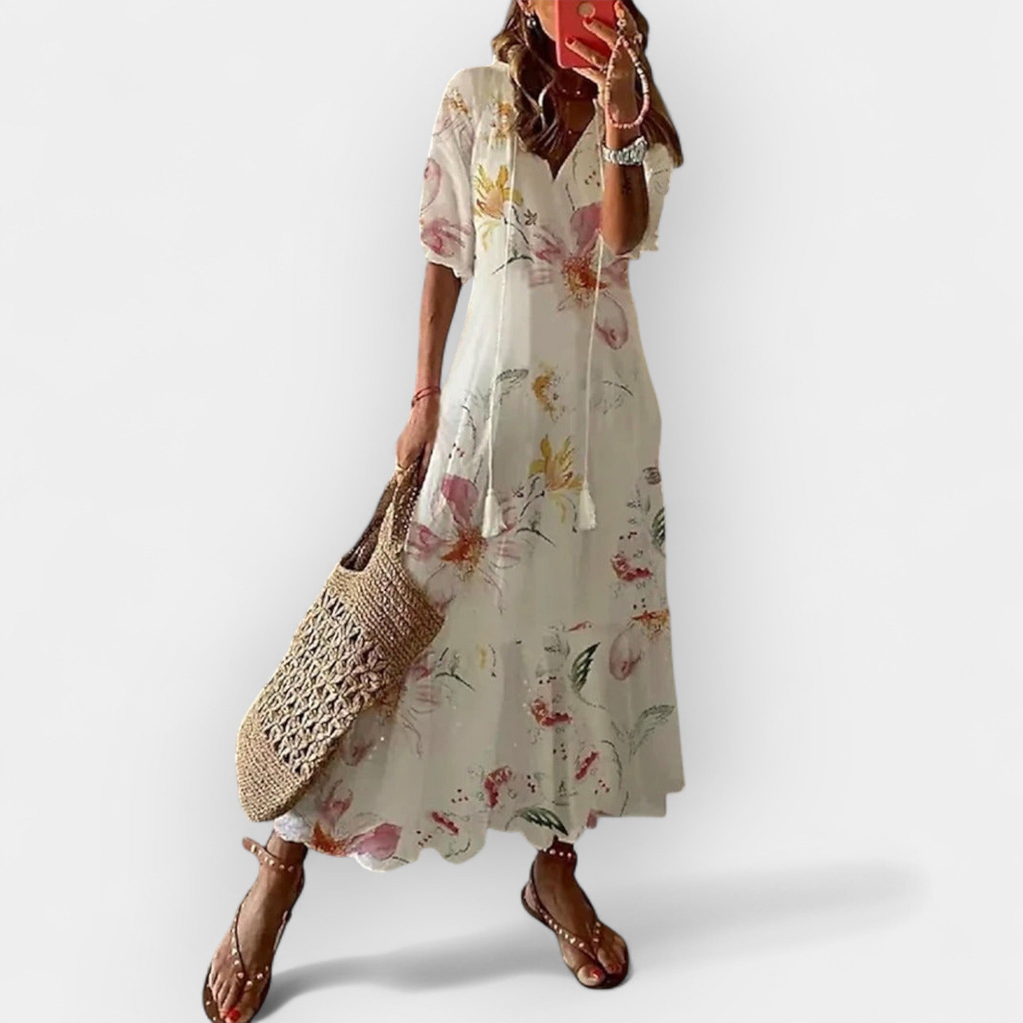Μάξι Boho Φόρεμα