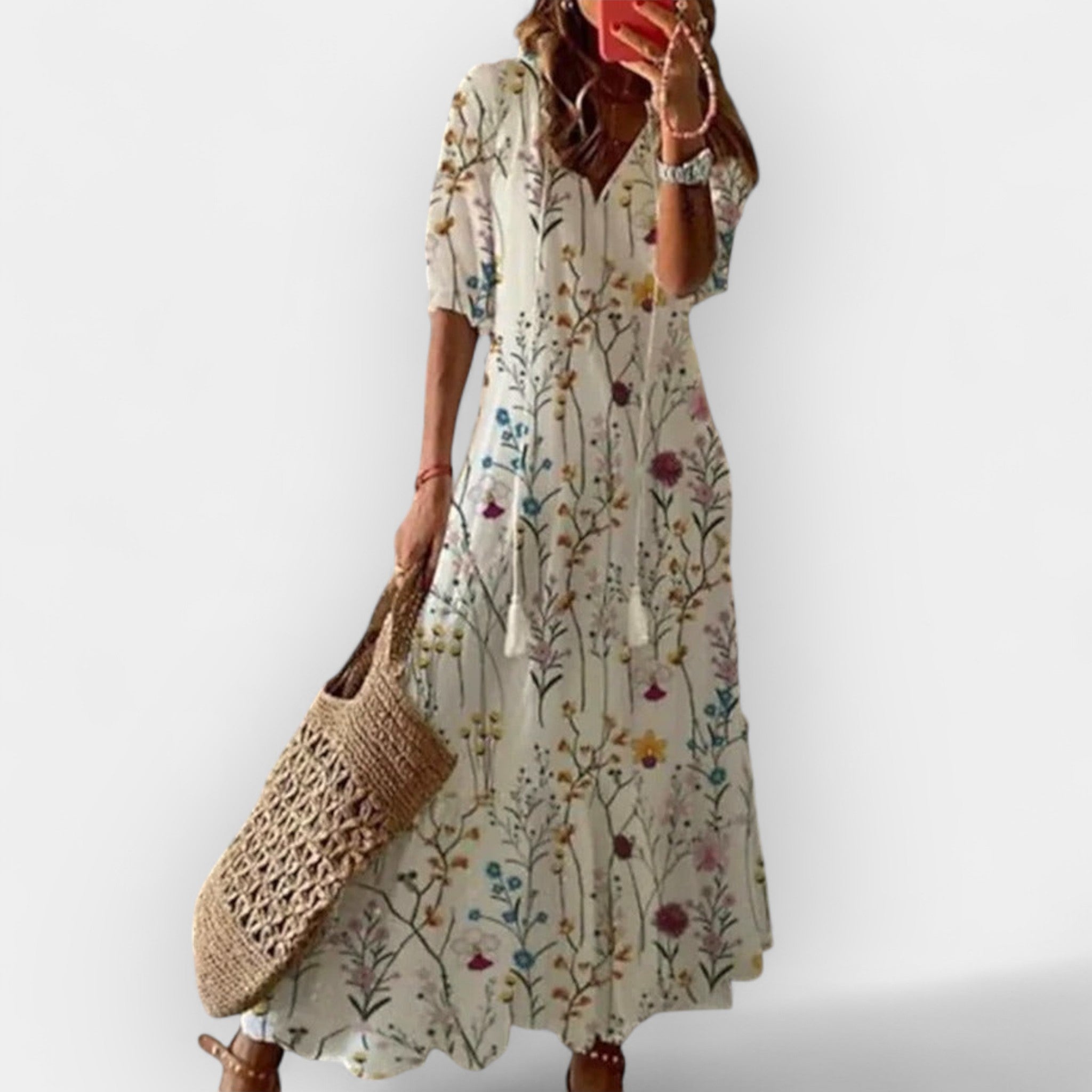 Μάξι Boho Φόρεμα